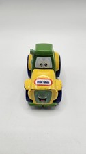 Little Tikes Push Along Tractor Green Plastic Toy Tractor Vehicle John Deere