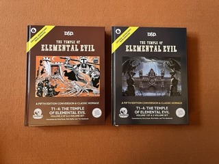THE TEMPLE OF ELEMENTAL EVIL GOODMAN GAMES OAR VOLUME 1 AND 2 FULL SET DND