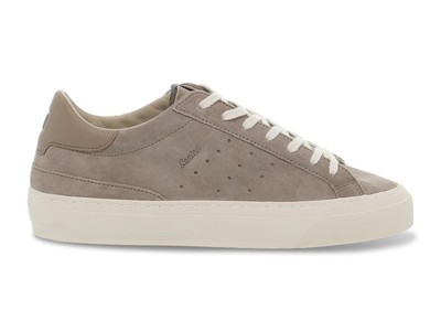 D.A.T.E. Sneakers M SONICA SD B Beige Leather Suede - Men's Shoes