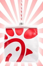 Chick-fil-A Original Chicken Sandwich Bag Holiday Ornament 2024 LIMITED EDITION