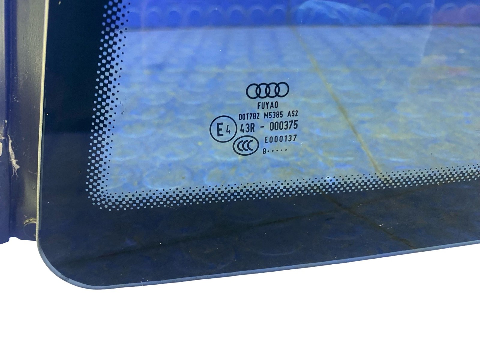 2017 2018 2019 2020 2021 2022 2023 AUDI R8 REAR LEFT QUARTER WINDOW GLASS OEM