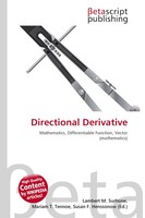 Lambert M. Surhone (U. A.) | Directional Derivative | Taschenbuch | Englisch