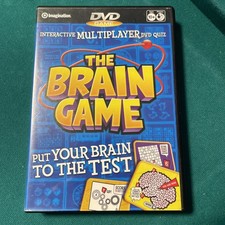 THE BRAIN GAME, DVD EDITION, by IMAGINATION, A MULTIPLAYER QUIZ GAME