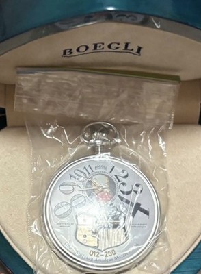 BOEGLI Mozart Pocket Watch Reuge Music Box Wedding March 250 Limited r#