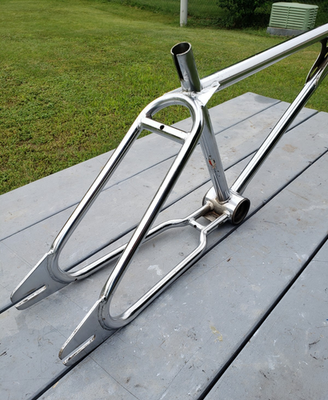 Rare! 1978 Panda Supercross 4 Loop Tail BMX Frame. Real OG Old