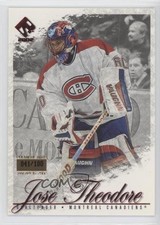 2001-02 Pacific Private Stock Premiere Date 41/100 Jose Theodore #51 0w8