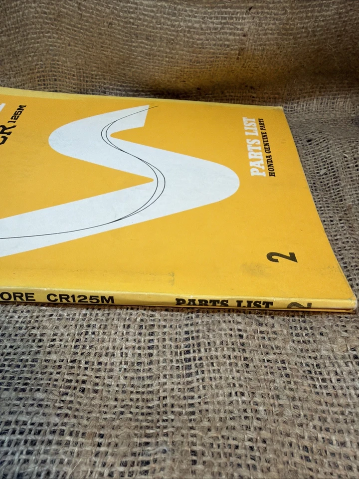Lista de piezas de colección OEM 1973 Honda CR125M Elsinore. #2 (J15) Foto 3 de 4