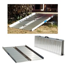 Rampa per sedia a rotelle pieghevole in alluminio rampa di carico rampa di soglia div.