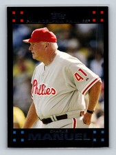 2007 Topps #251 Charlie Manuel Philadelphia Phillies