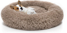 Orthopedic Dog Bed Comfortable Donut Cuddler Round Pet Beds Ultra Soft Washable