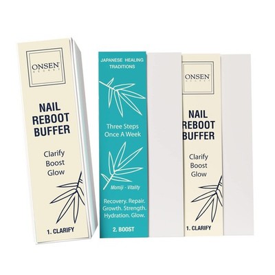 Professional Nail Buffer Block | Ultimate Shine Nail Buffing Block w/ 3 Way B...
