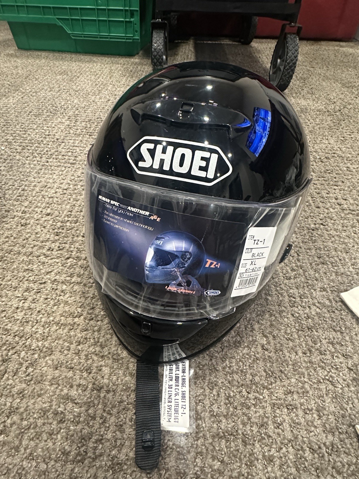 Motorcycle Helmet - SHOEI TZ-1 DOT Snell Approved - XL NEW O