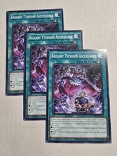 3x Radiant Typhoon Ascendance 1st Edition Common BPRO-EN065 Yu-Gi-Oh!