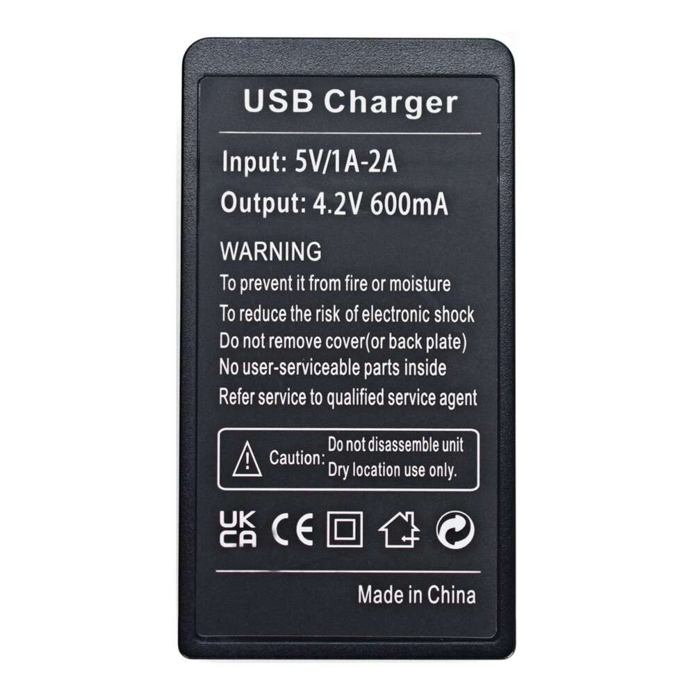 Battery Charger For Sanyo DB-L50 Xacti DMX-HD2000 FH11 TH1 WH1 NV