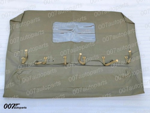 For Willys Jeep MB Ford GPW Canvas Top +Cushion Set G-503 -WWII OD Green A2985 - Picture 5 of 18