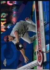 Adam Duvall 2017 Topps Chrome Sapphire Edition #128 /250 Reds 