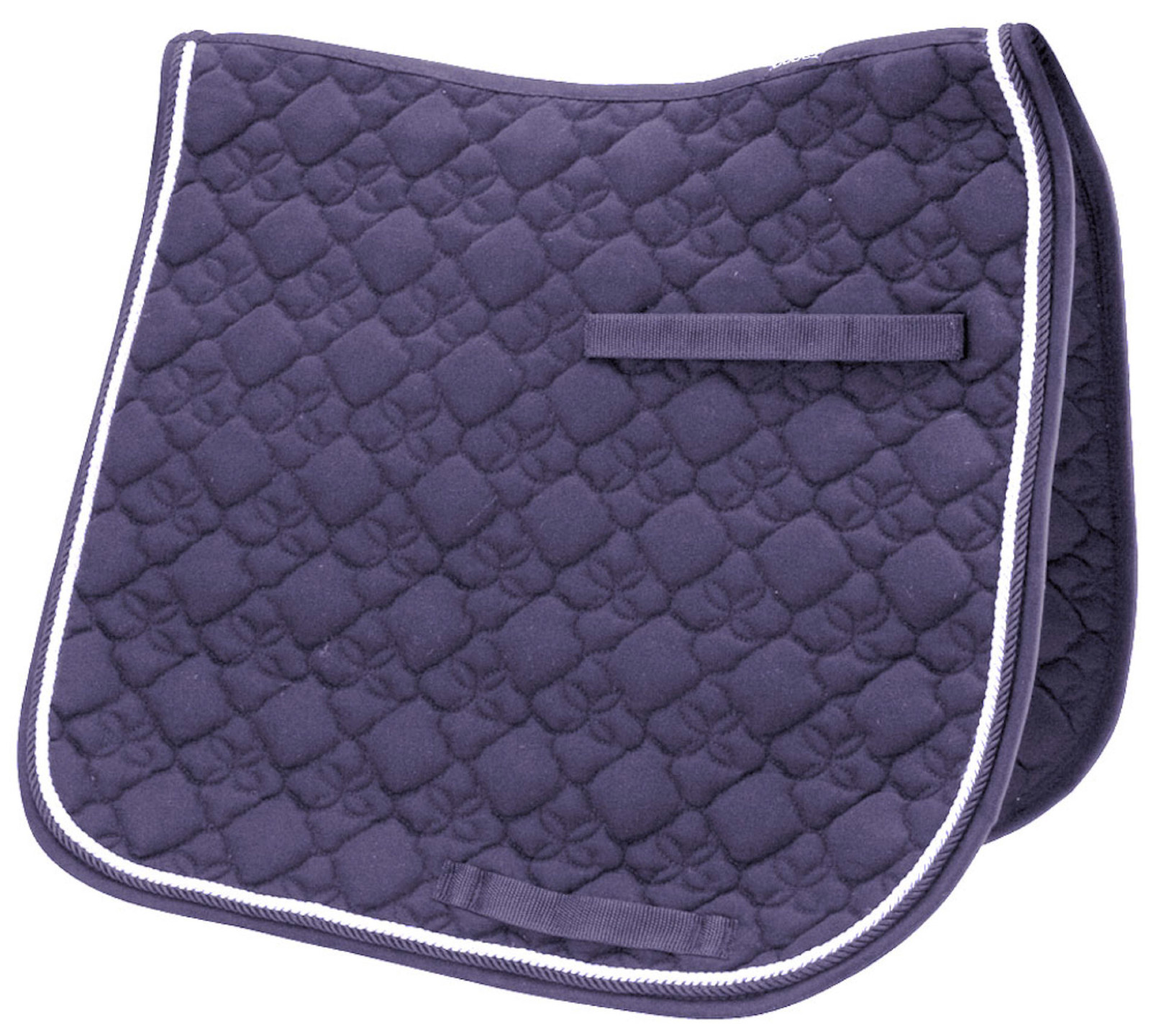 Tango Flower & Diamond Dressage Pad-Lavender Tango Flower & Diamond Dressage Pad-Lavender
