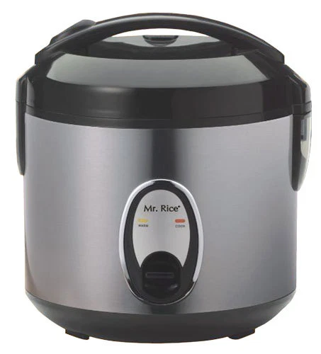 Sunpentown SPT 6 Cup (Uncooked) Rice Cooker with Stainless Steel Body -SC-1201S