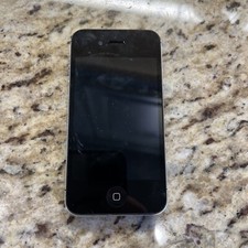 Apple iPhone 4s - 16GB - Black A1387 EMC2430 UNTESTED AS IS