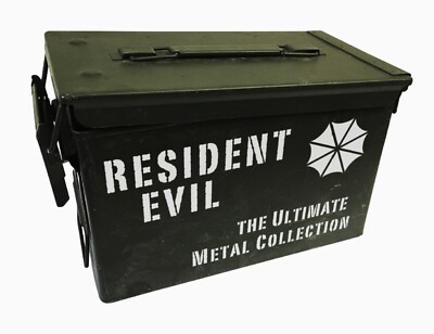 Resident Evil The Ultimate Metal Collection 1-6 Steelbook Munitionsbox NEU & OVP