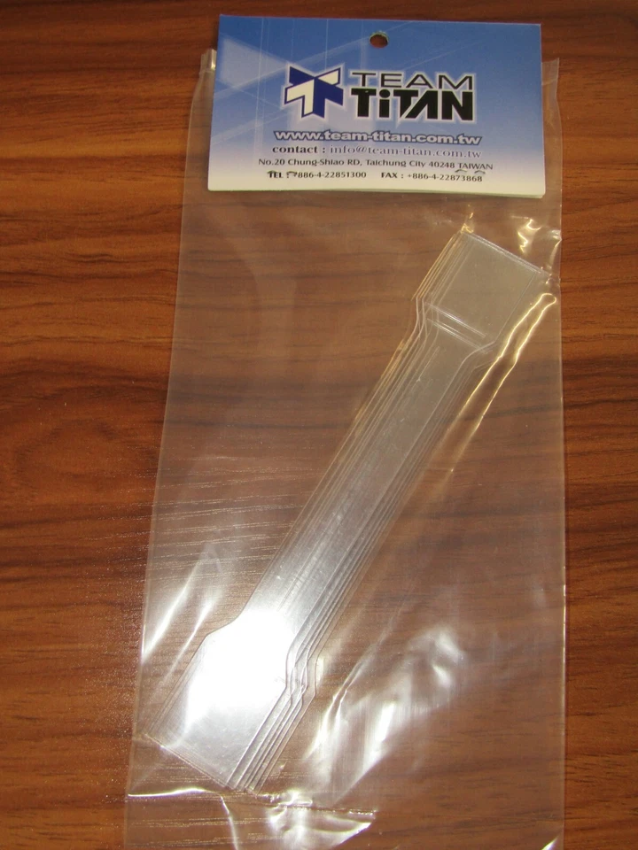 Titan Body Stiffner For Lexan Bodies For Touring Car, M-Chassis /6pcs 60401-3 - Image 2 of 4