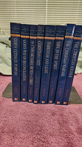 ⛪ Ephesians by D. Martyn Lloyd-Jones • 2003 PB complete 8 vol set
