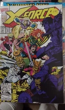 X-FORCE  #  14 1992 MARVEL DISNEY  CABLE