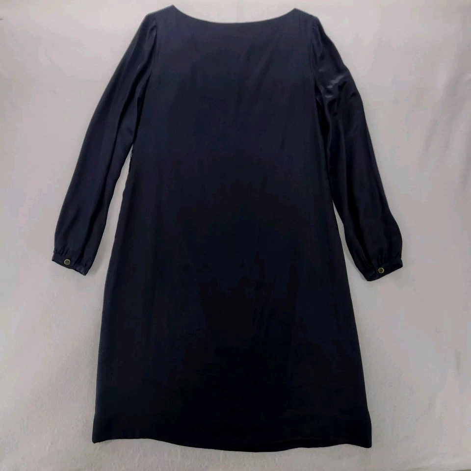 Vestido Tory Burch New York talla 8 mini largo 100% seda carrera bruja capricho  Foto 2 de 4