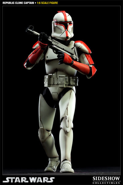 SIDESHOW スターウォーズ クローン・キャプテン(共和国軍) SW 1/6 SIDESHOW スターウォーズ クローン・キャプテン(共和国軍) SW 1