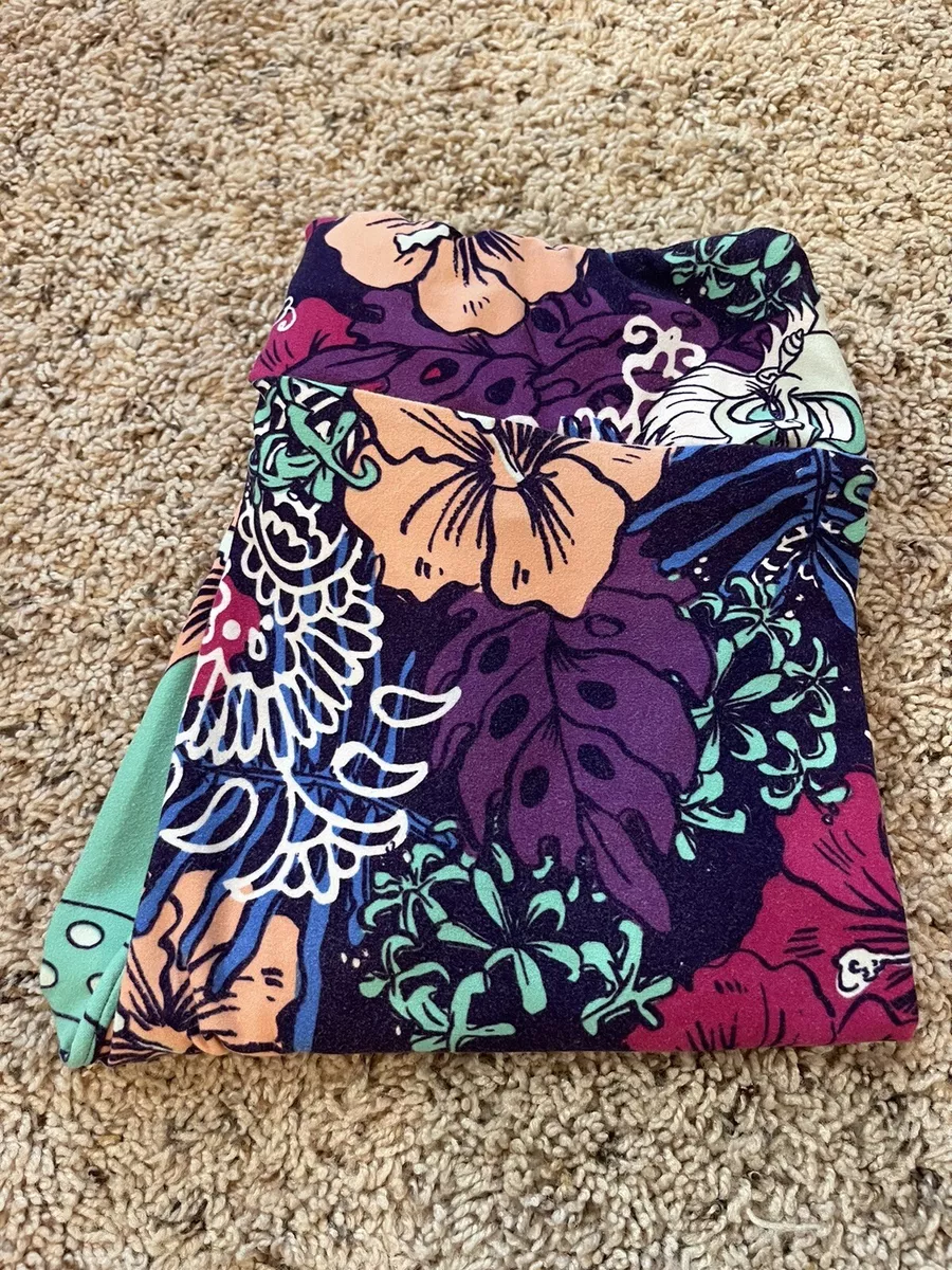 LulaRoe Disney One Size Leggings - Ursula - Little Mermaid