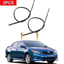 Black Left & Right Side Roof Top Trim Molding Kit For 2009-2013 Toyota Corolla