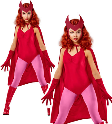 Wanda Vision Wanda Scarlet Witch Marvel Damen Kostüm