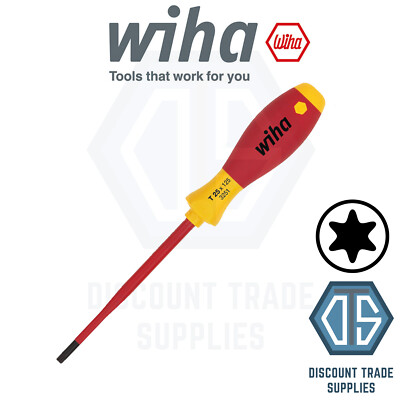 Wiha 36539 TORX T25 x 125 mm Schraubendreher SoftFinish elektrisch SlimFix