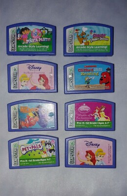 Lot of 8 Leapster Leap Frog Games
