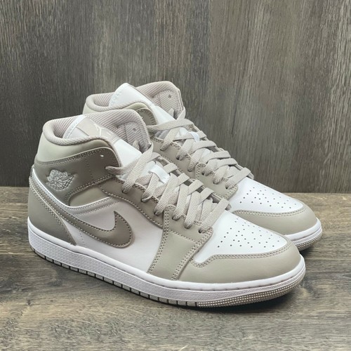 Nike Air Jordan 1 Mid Linen Sneakers 