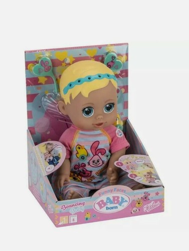 BABY Born Interactive Funny Face Bouncing Baby Doll - Picture 2 of 2