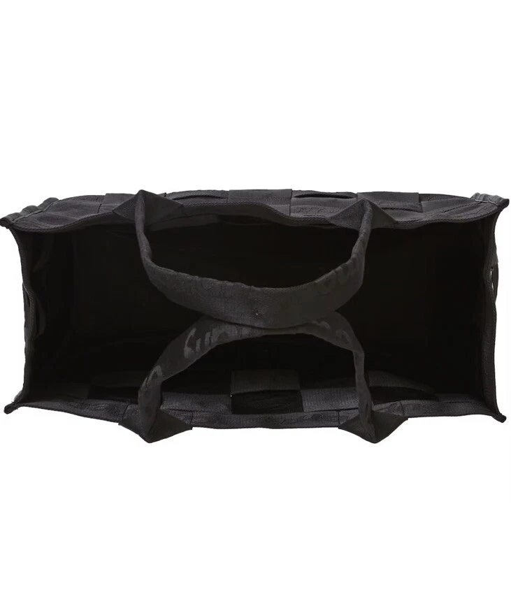 Bolso de Mano Grande Supreme Tejido Negro Foto 4 de 4