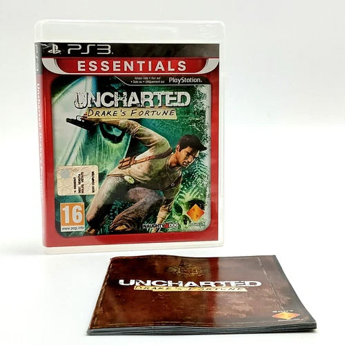 Uncharted Drake's Fortune PS3 in Italiano Videogioco completo Funzionante