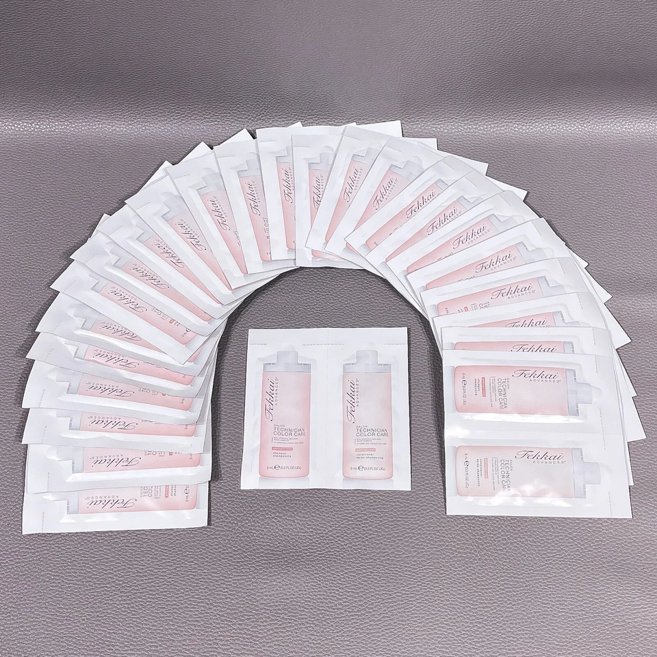 100 FEKKAI Advanced Color Care Shampoo & Conditioner .3 oz Each Travel Packs - Image 2 of 4