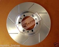 Land Rover Discovery Defender Range Rover Slotted Disc Brake Rotors Rear Pair