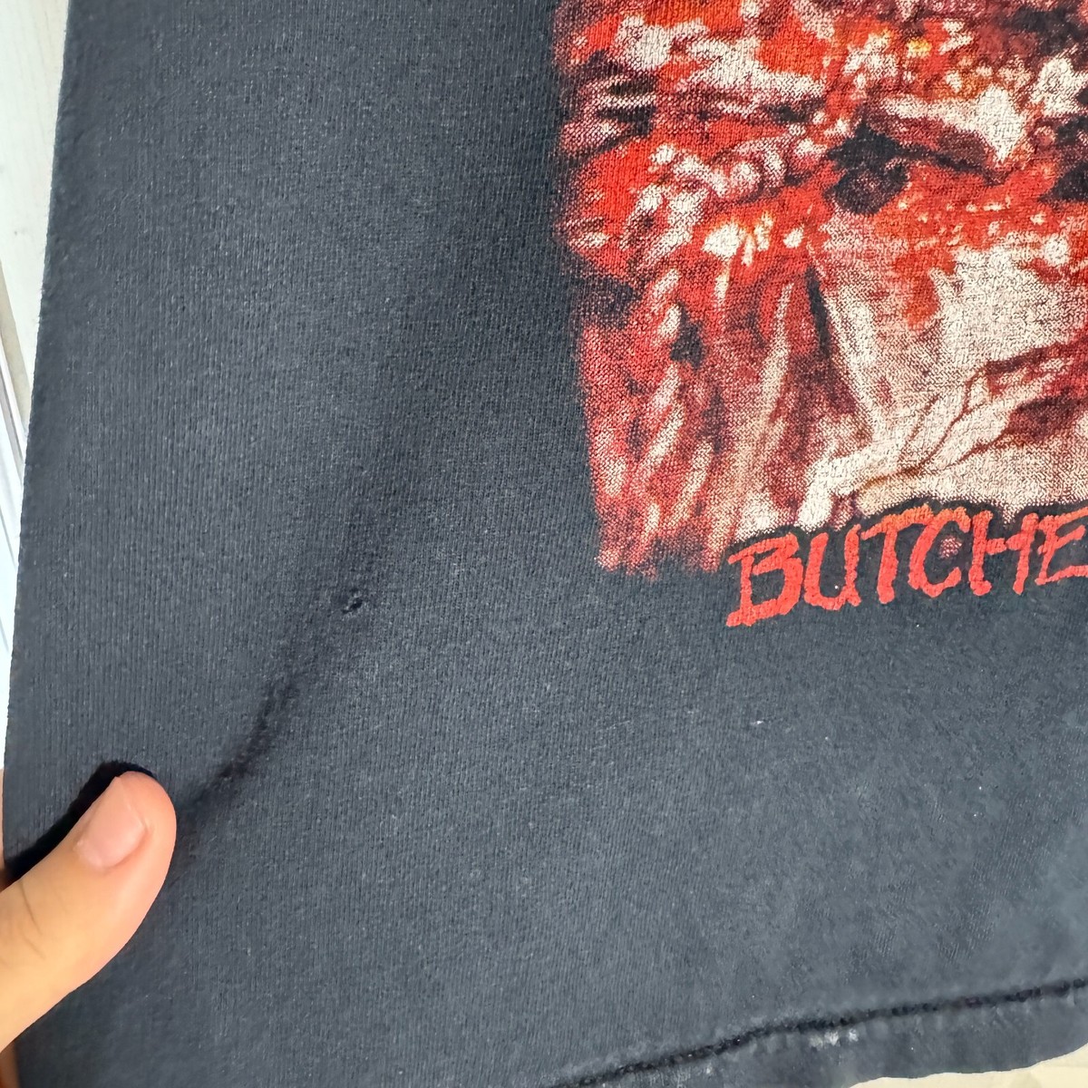 VTG Cannibal Corpse Butchered at Birth Tour Band sz M Rock and