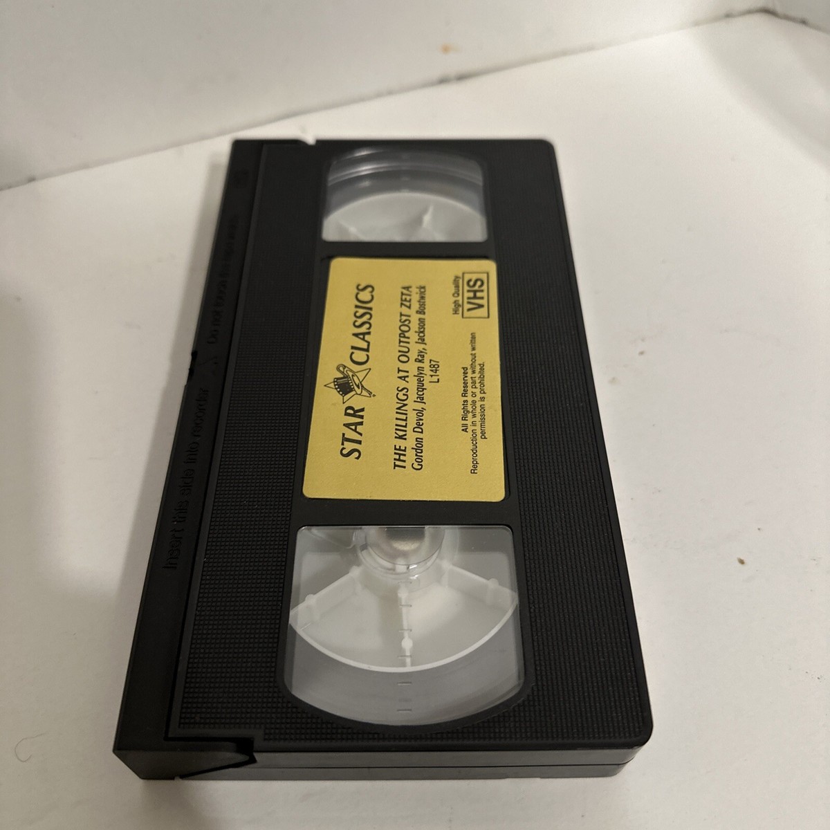 VHS: The Killings at Outpost Zeta: Star Classics Rare Sci-fi Vhs
