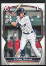 2023 Bowman Peyton Graham BP-57 1st Paper | Detroit Tigers