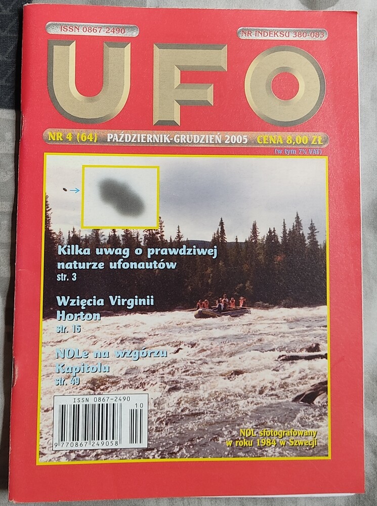 UFO Magazyn Ufologiczny nr 4 (64) 2005 Polish Magazine Aliens