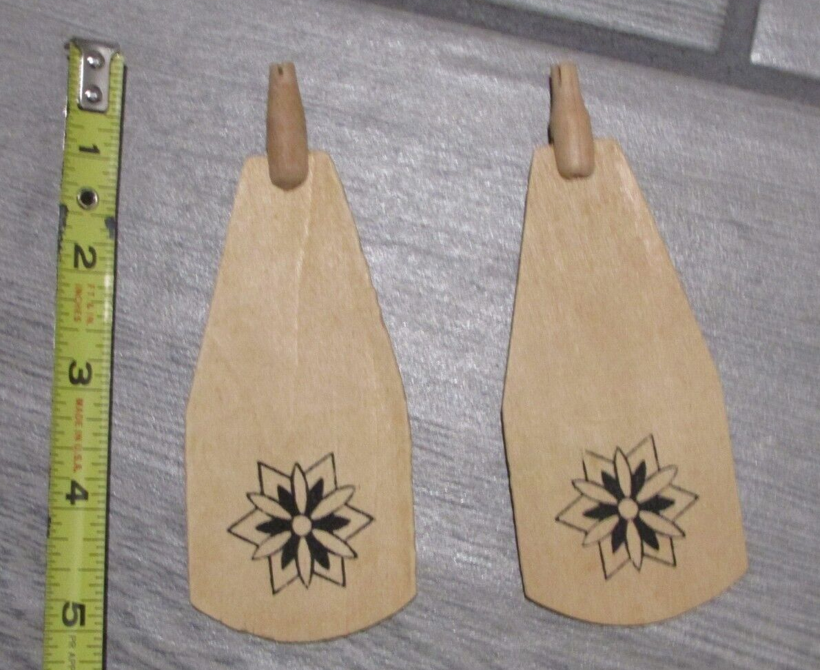 2 Nativity Carousel Wood Lillian Vernon Christmas Pyramid Fan Blades eBay