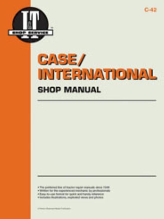 Case/International 235 245 255 265 275 Workshop Manual