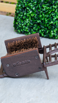 Buy Woodside Outdoor Garden Novelty Boot Brush, Cast Iron Cow Shoe Welly Trainer Mud Dirt Scraper 1099198585