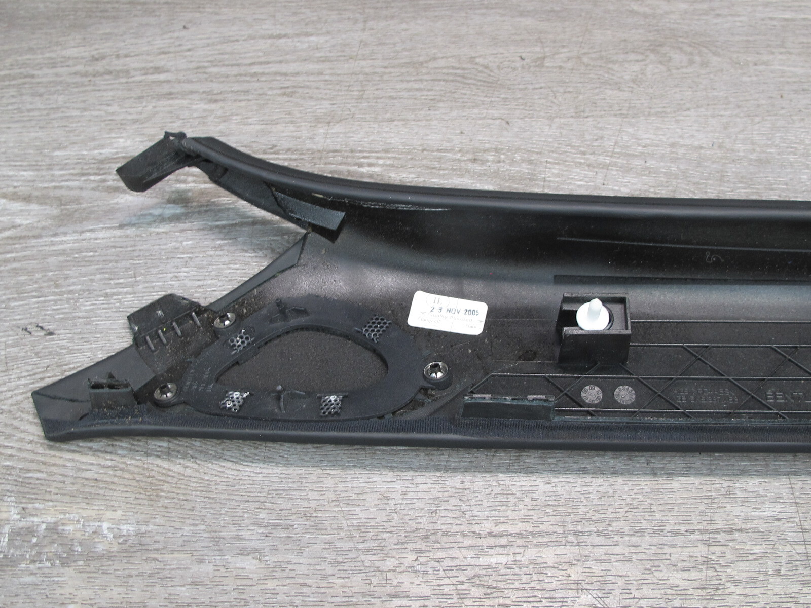 2006-2012 BENTLEY FLYING SPUR FRONT RIGHT & LEFT SIDE A UPPER TRIM COVER SET