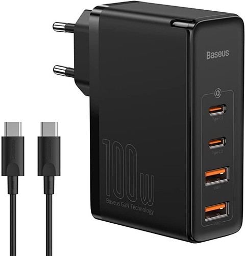 Baseus 100W GaN Cargador C Netzteil QC Laptop Handy Adaptador 4Port | eBay