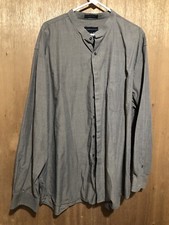 l/s cotton Baracuta xxl men button up shirt